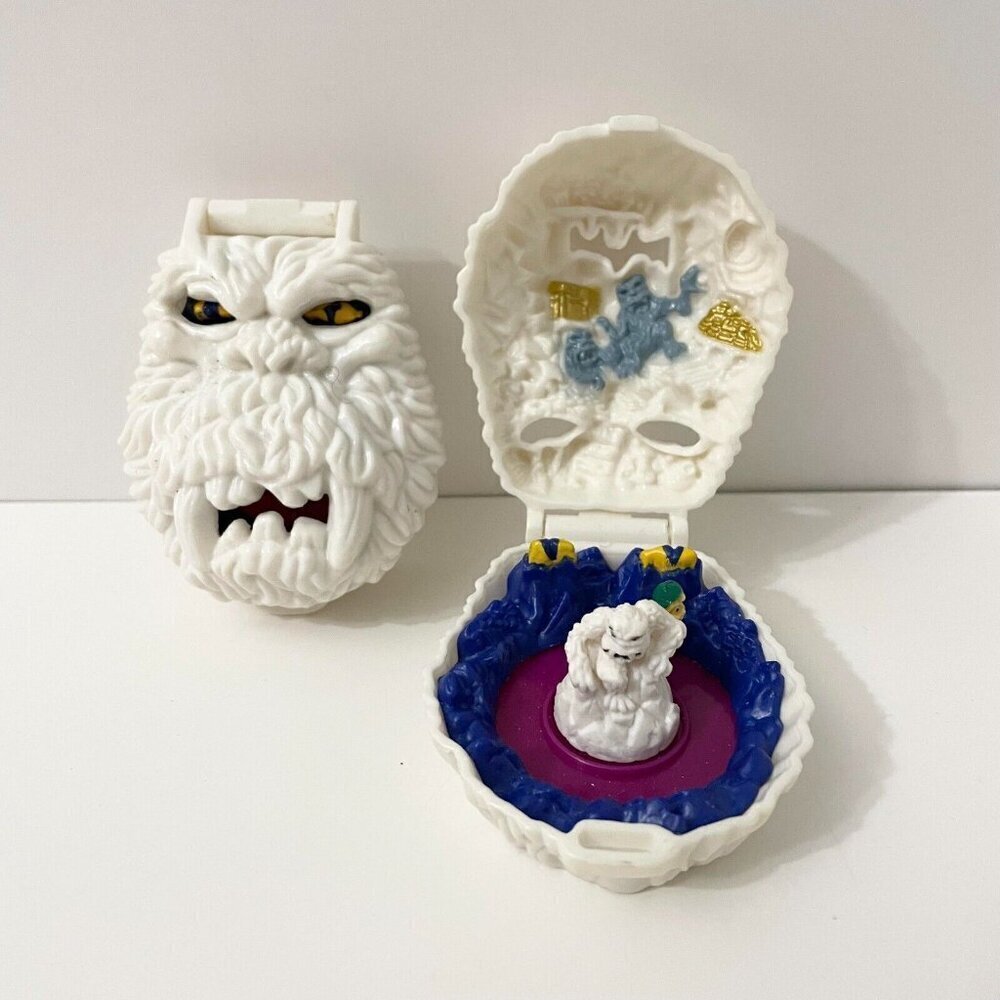 Vintage 1993 Lot of 2 Mighty Max McDonalds Abominable Snowman Yeti Toys